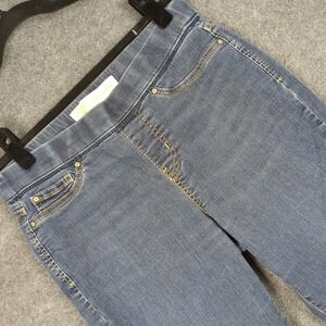 Signature‎ by Levi Strauss Totally Shaping Pull-On Skinny Jeans Blue 8S 29x28